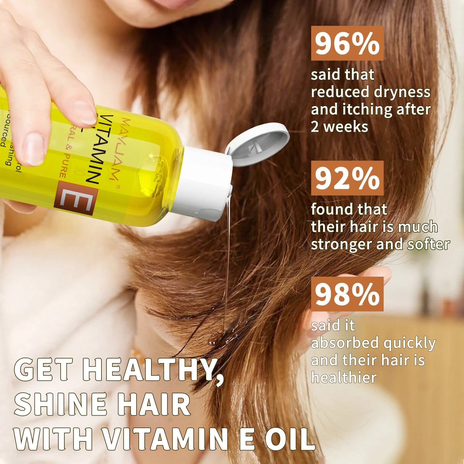 Pure Vitamin E Oil by MAYJAM – Hydrating & Tone‑Correcting Face Oil