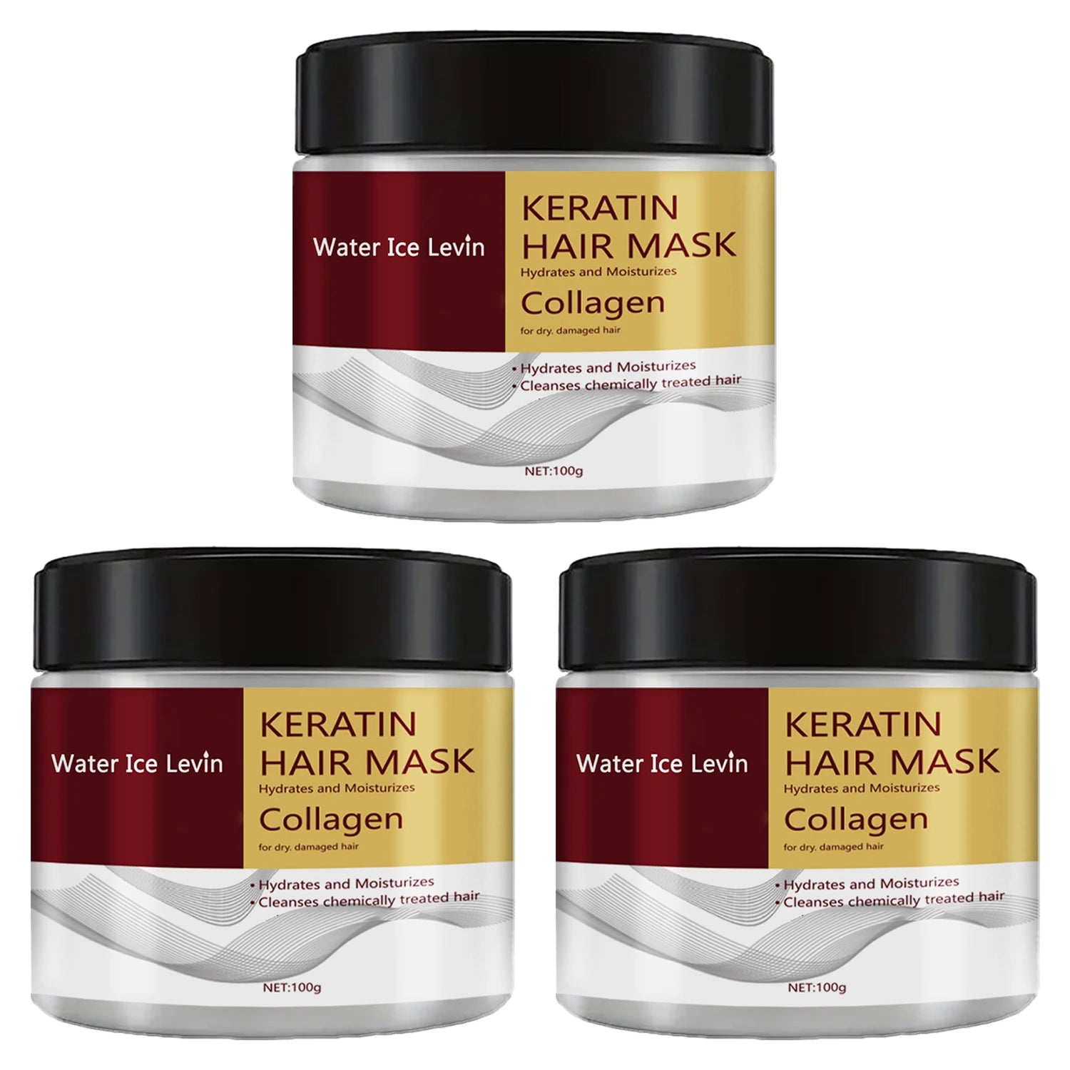 Collagen Keratin Hair Mask – Dual Oil Control, Deep Moisture & Damage Repair Conditioner