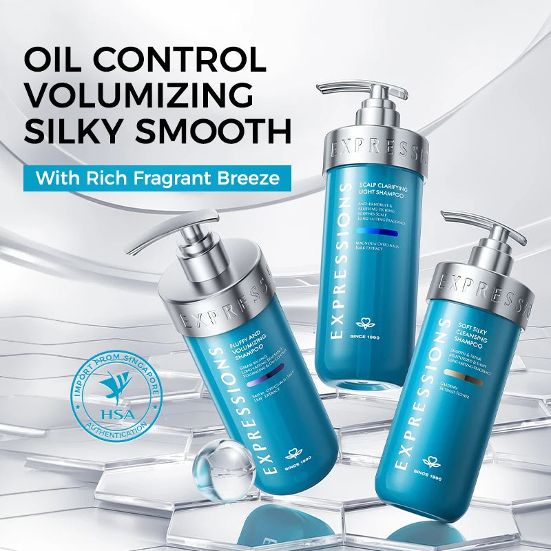 Silky Smooth Shampoo – Nourishing, Deep Cleansing, Moisturizing, Scalp Care & Long-Lasting Floral Fragrance