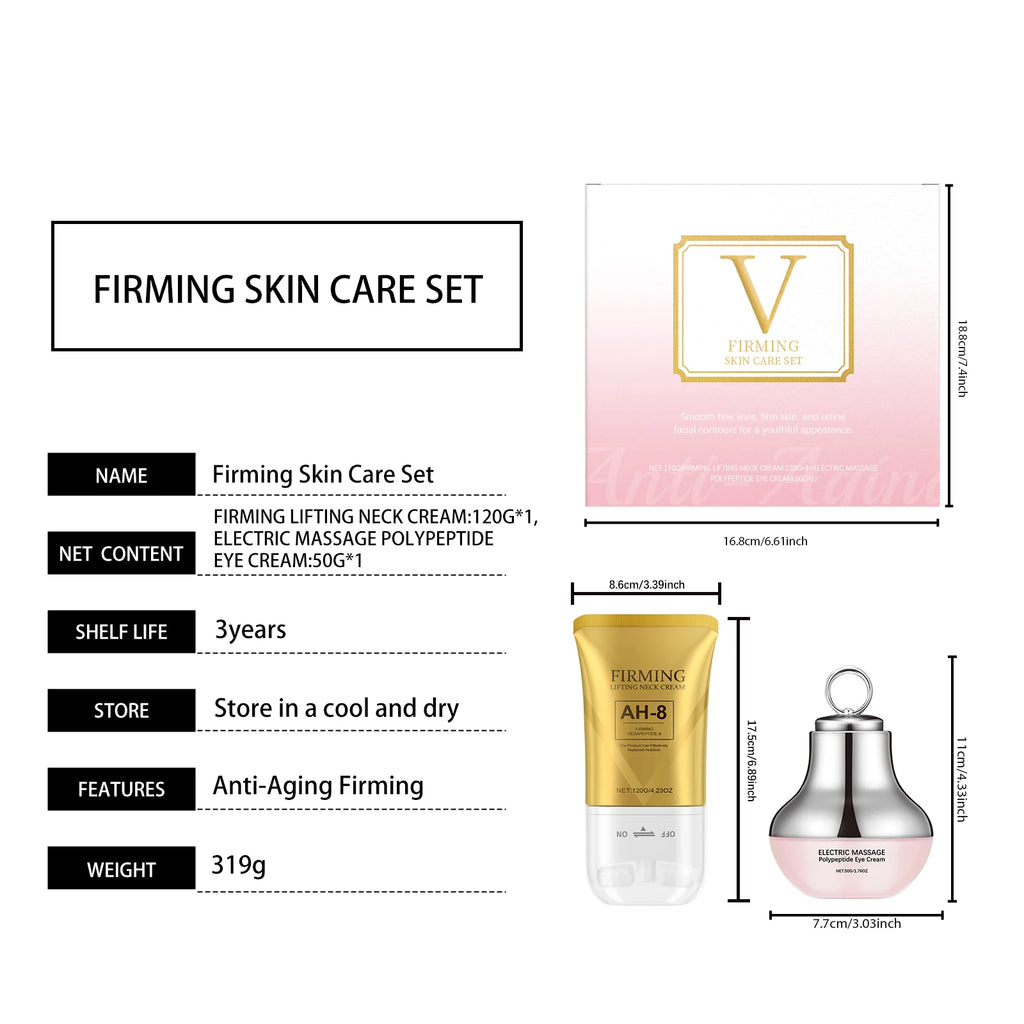 Anti-Aging Firming Skin Care Moisturizer Increase Skin Elasticity Remove Wrinkles Electric Massage Polypeptide Firming Eye Cream