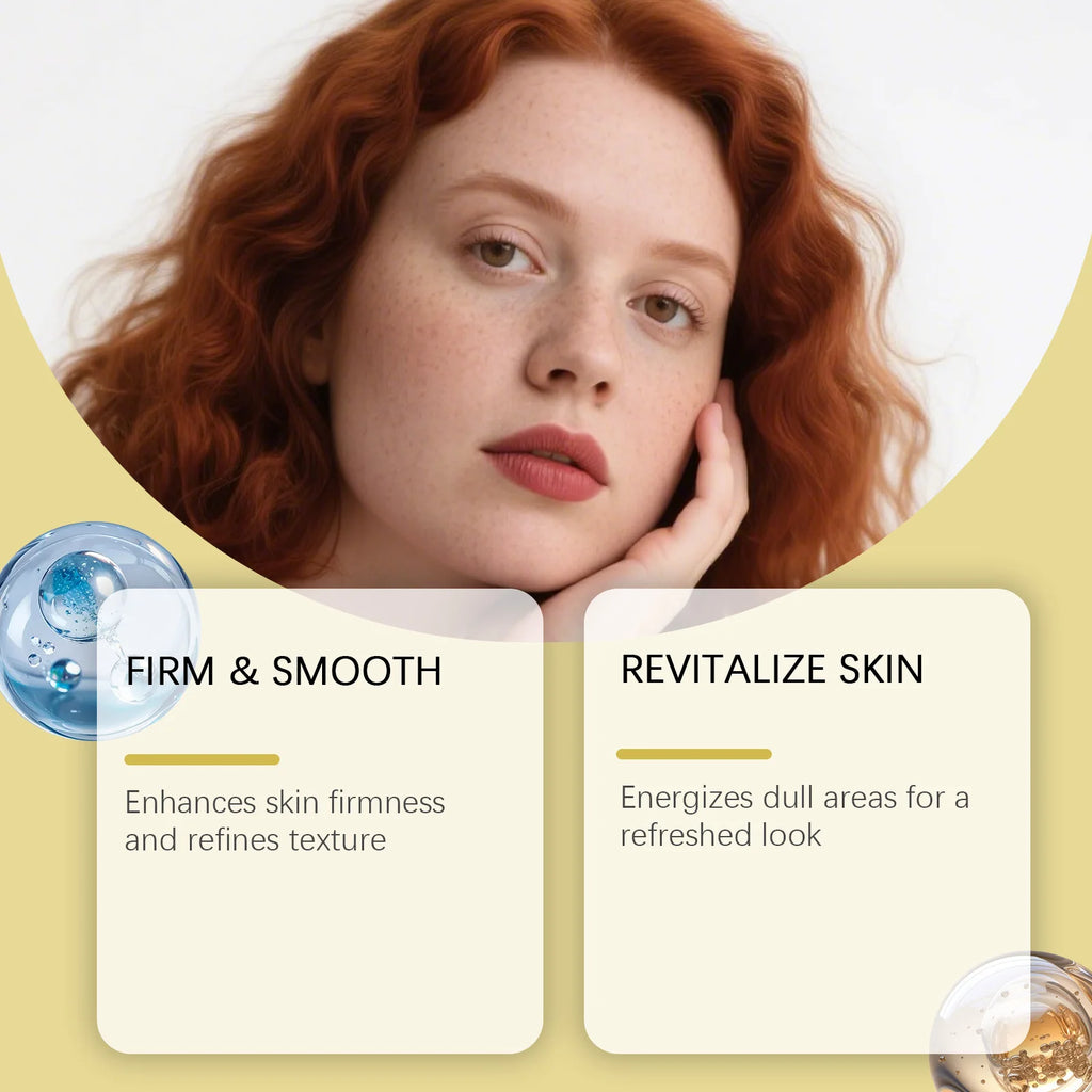 Face & Eye Cream Booster Shot Retinol Alternative Caffeine Firming Reduce Fine Lines Pores Skin Barrier Moisturizer