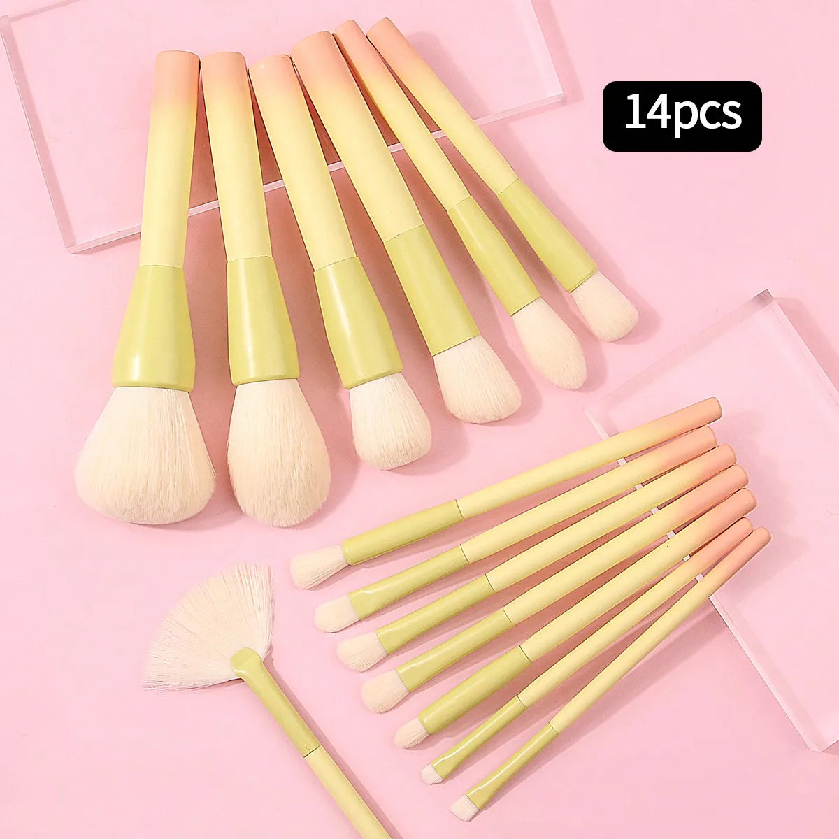 High-end Makeup Brush Set Soft and Fluffy Professional Facial Makeup Brush Set With Travel Waterproof Storage Bucket