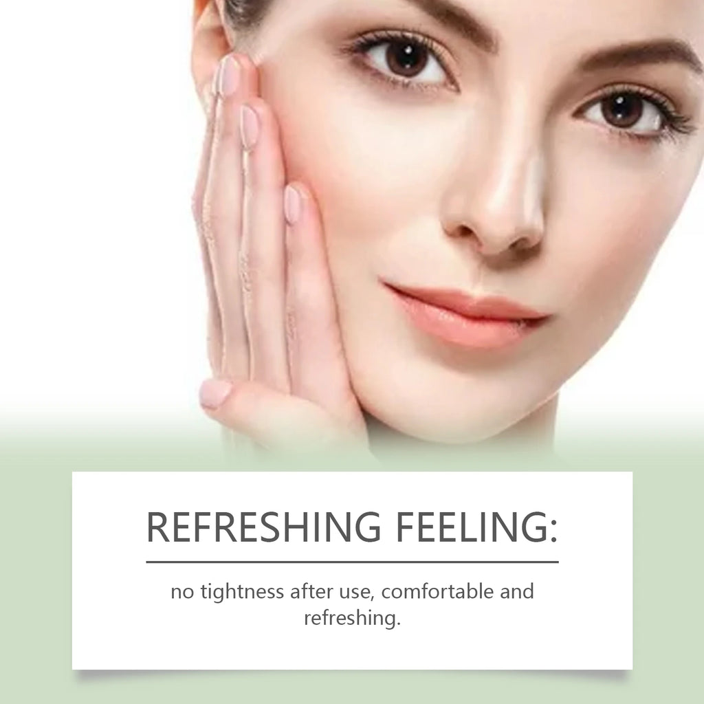 Hyaluronic Acid Cleansing Gel Pore Cleaning & Hydrating Non-Drying Face Wash Exfoliating Moisturizing Formula Facial Cleansing