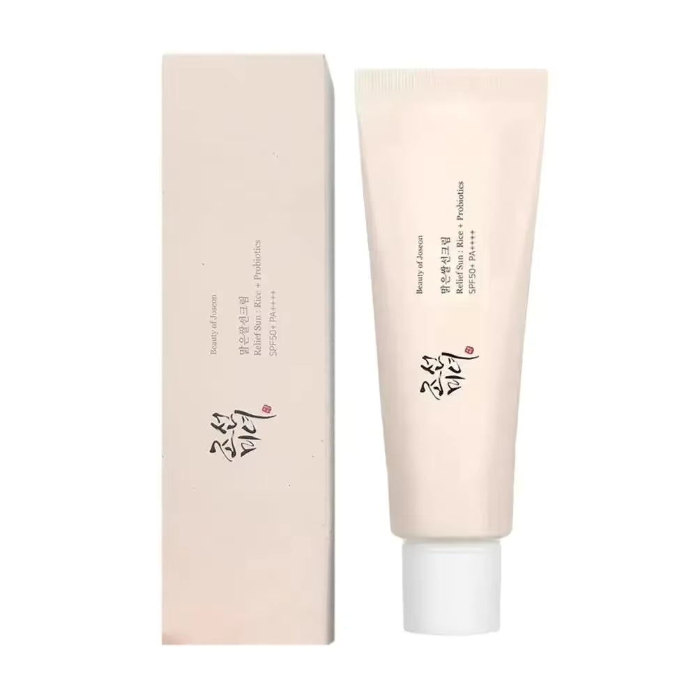Beauty of Joseon Green Plum Cleanser & Rice Probiotic Sunscreen SPF50+ – Hydrate, Brighten & Protect Skincare Set