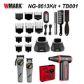 WMARK Professional Hair Trimmer 5 in 1 Barber KIT Shaver Hair Dryer and Spray Bottle Handheld Gift Box Trimmer for Men NG-8637