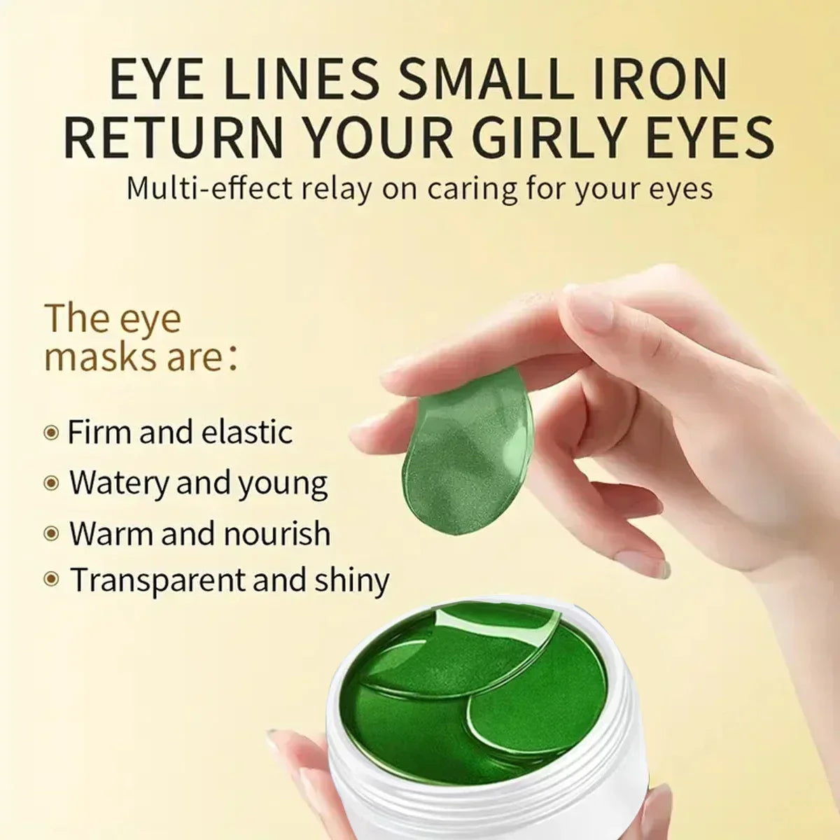 Seaweed Collagen Eye Patches – Hydrating & Brightening (60pcs)