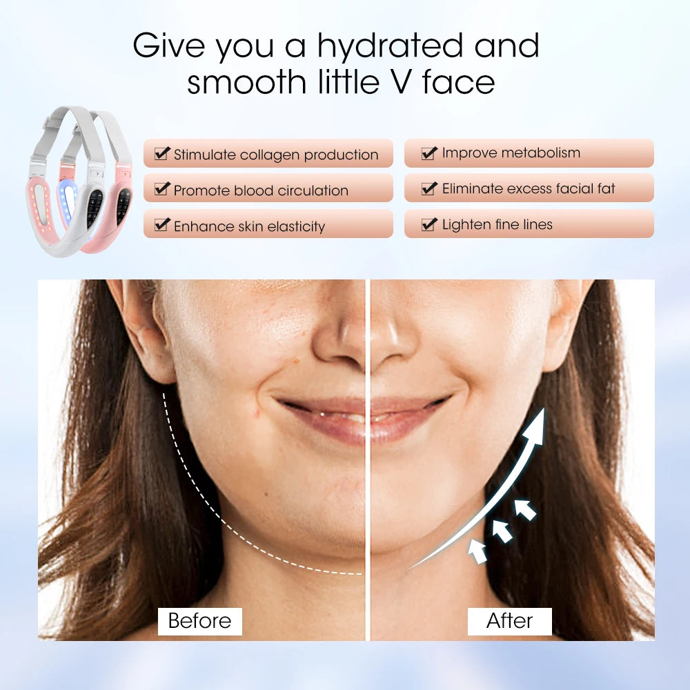 V-Face Tone – Appareil de massage LED portable