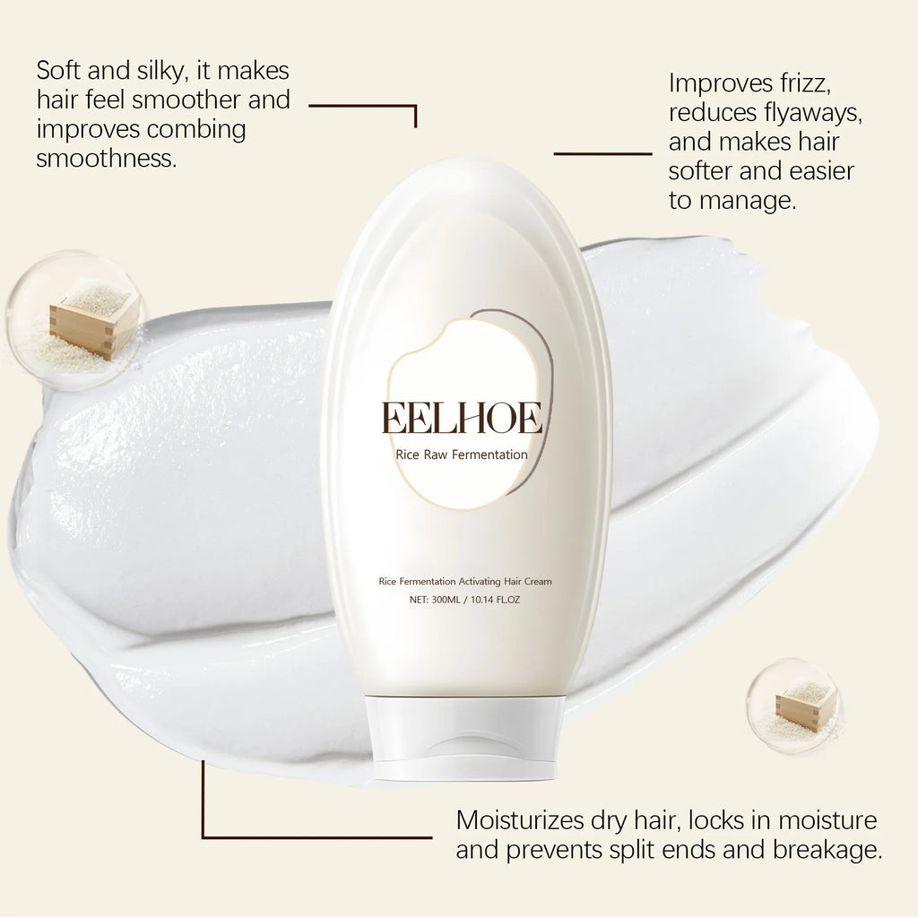 Rice Essence Hair Cream – Strengthening & Smoothing by EELHOE