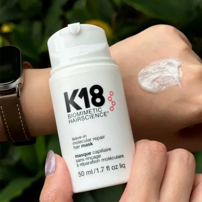 K18 Leave‑In Molecular Keratin Repair Hair Mask 50ml – Deep Treatment for Soft, Restored & Damage‑Free Hair