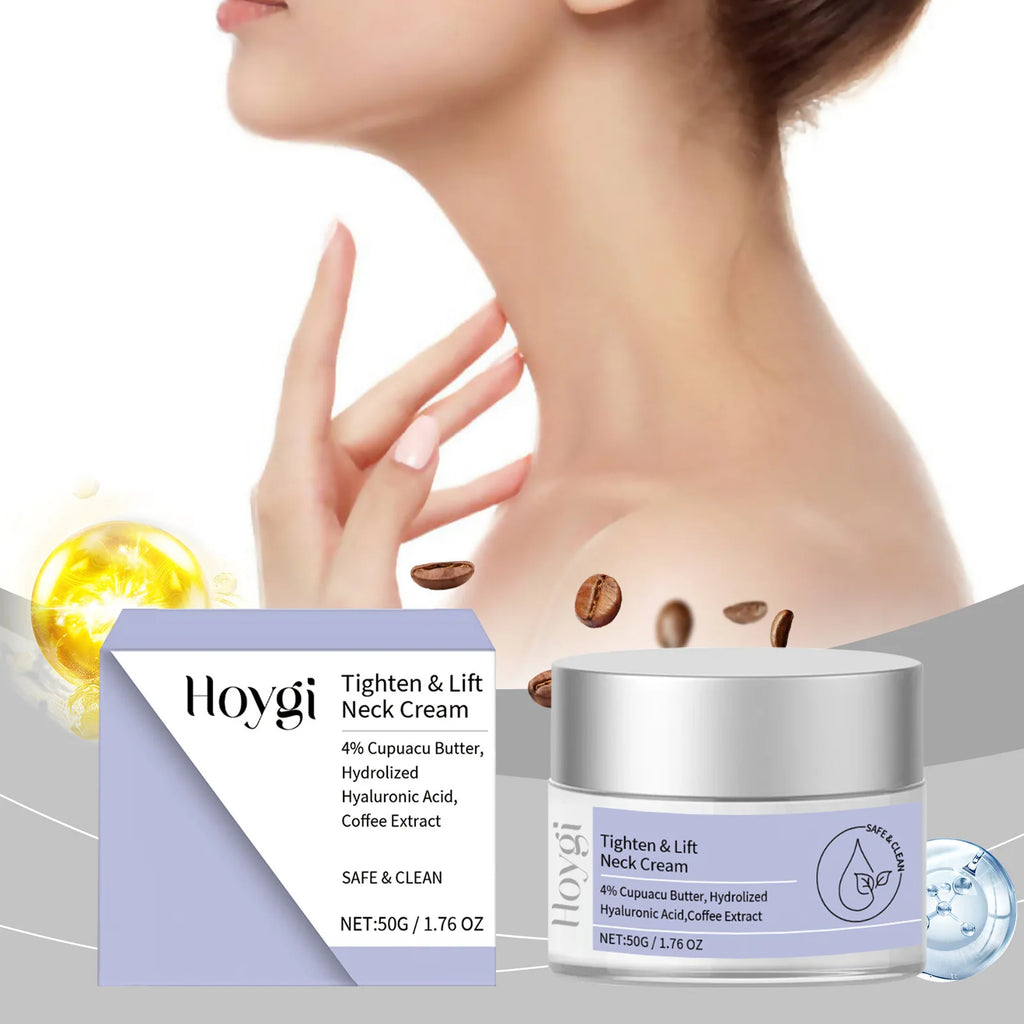 Moisturizing Neck Firming Cream, Neck Repair Cream, Firming and Lifting, Gentle Moisturizing, Revitalizing and Elastic