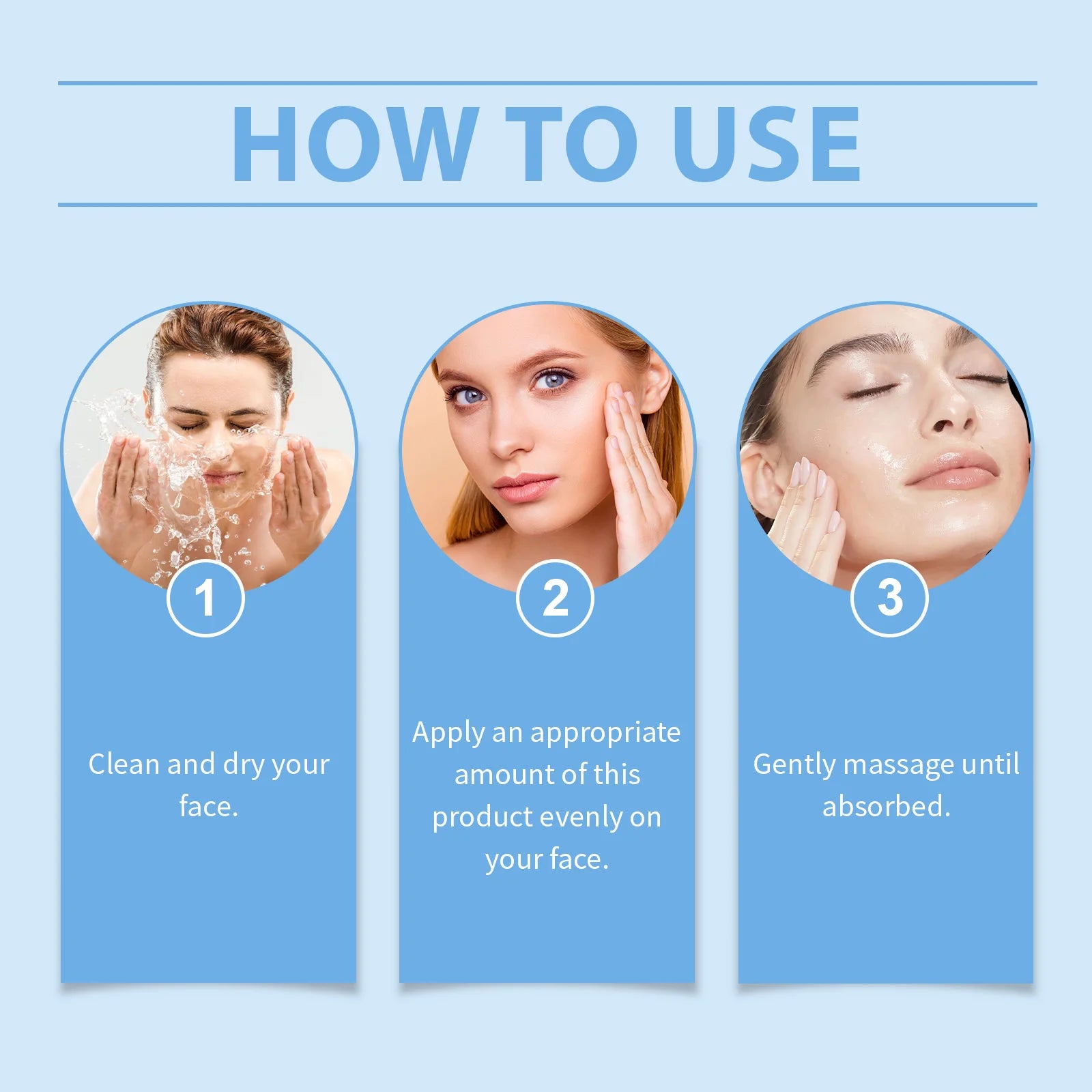 Hoygi Nicotinamide Face Serum for Reduce Melanin Fade Dark Spot Repair Nourishing Blue Copper Titanium Facial Skin Care Essence