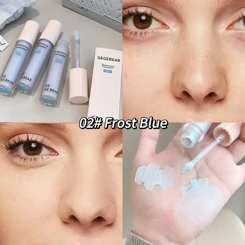 Gege bear Makeup Face Concealer Full Coverage Long Lasting Waterproof Liquid Base Eye Dark Circles Concealer