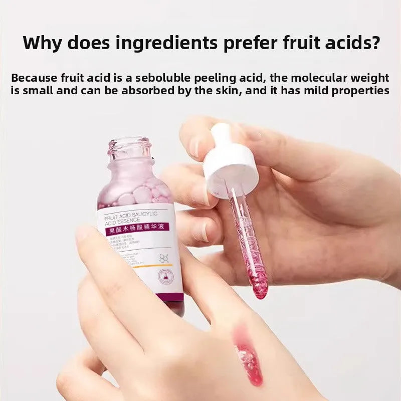 Salicylic Acid Shrink Pores Serum Exfoliating Moisturizing Nourish Smooth Pores Essence For Acne Blackhead & Pores Skincare