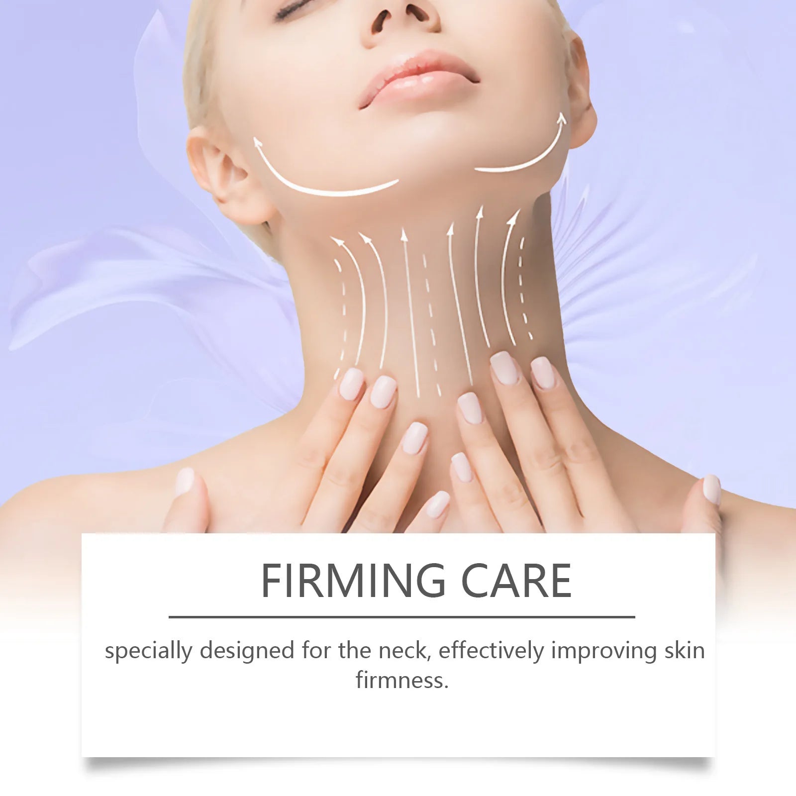 Moisturizing Neck Firming Cream, Neck Repair Cream, Firming and Lifting, Gentle Moisturizing, Revitalizing and Elastic