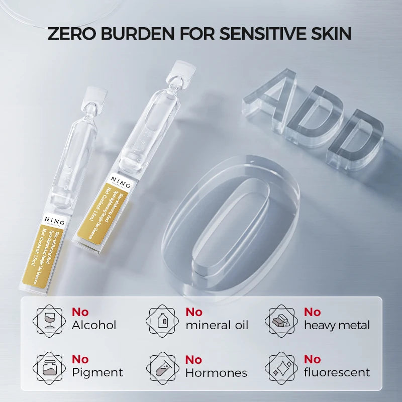 NING Ampoule Serum with 2% Salicylic Acid + Niacinamide – Skin Care for Oil Balance, Smooth-Looking Pores & Comfort