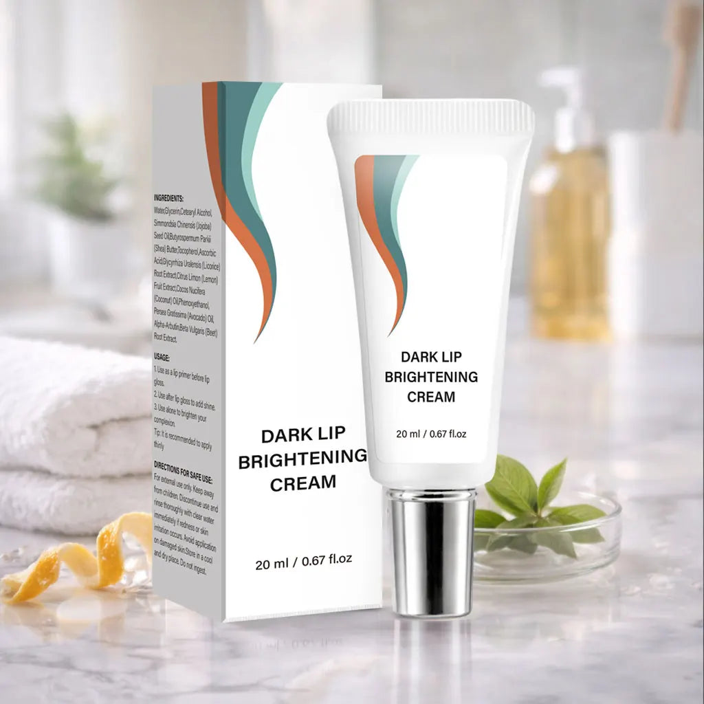 Dark Lip Brightening Cream 20ml/0.67fl oz Gentle Hydrating Lip Care Balm Unisex Lip Primer Lip Tone Enhancer Moisturizing Daily