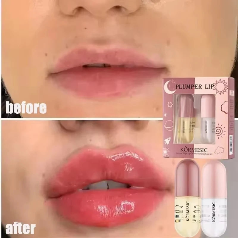 Volumising Lip Plumper Serum – Instant Fullness, Elasticity Boost, Long‑Lasting Moisture & Gloss Oil Finish