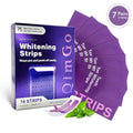 4Pcs Purple Teeth Whitening Strips 2.0 – Professional Stain Removal & Brightening Oral Care