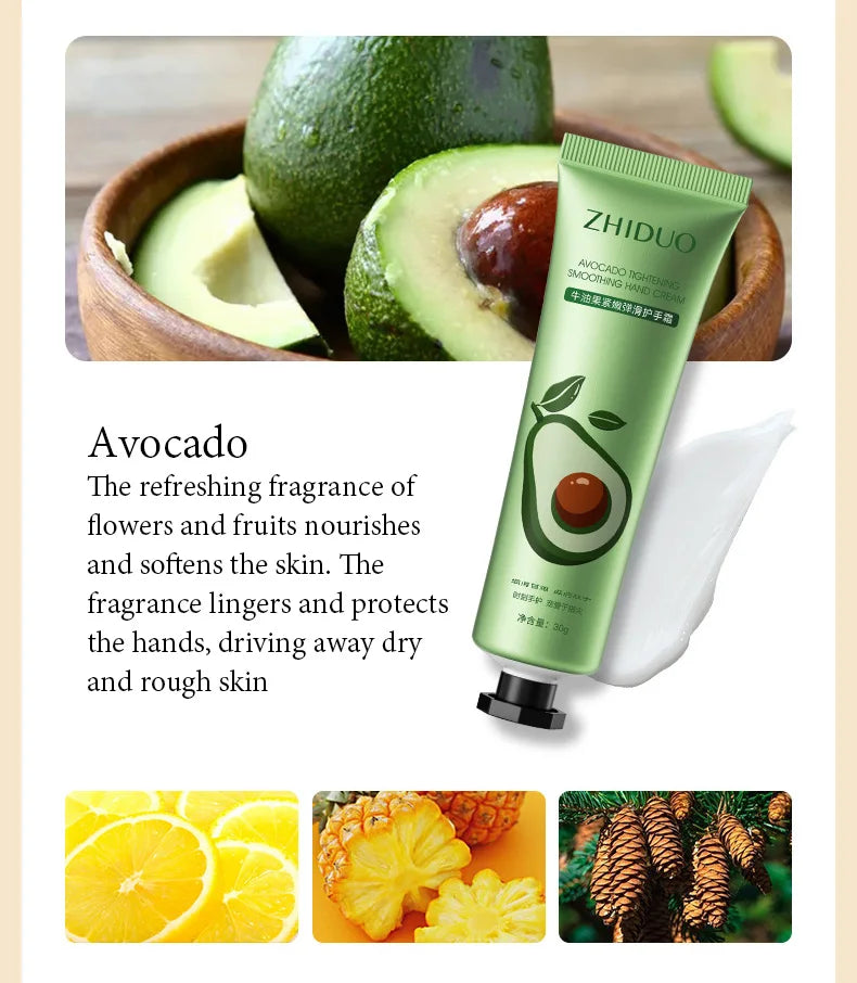 Fruity & Flowery Hand Cream Set – 10pcs Deep Moisturizing, Nourishing & Anti‑Aging Care Kit