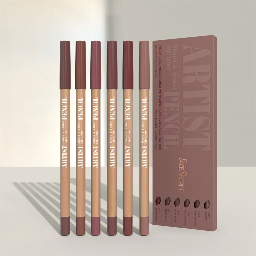 Face Secret Sculpt Lip Liner Set – Soft Matte Precision