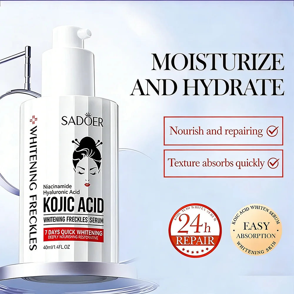 SADOER Kojic Acid Face Essence – Whitening, Anti‑Aging & Deep Moisturizing Care