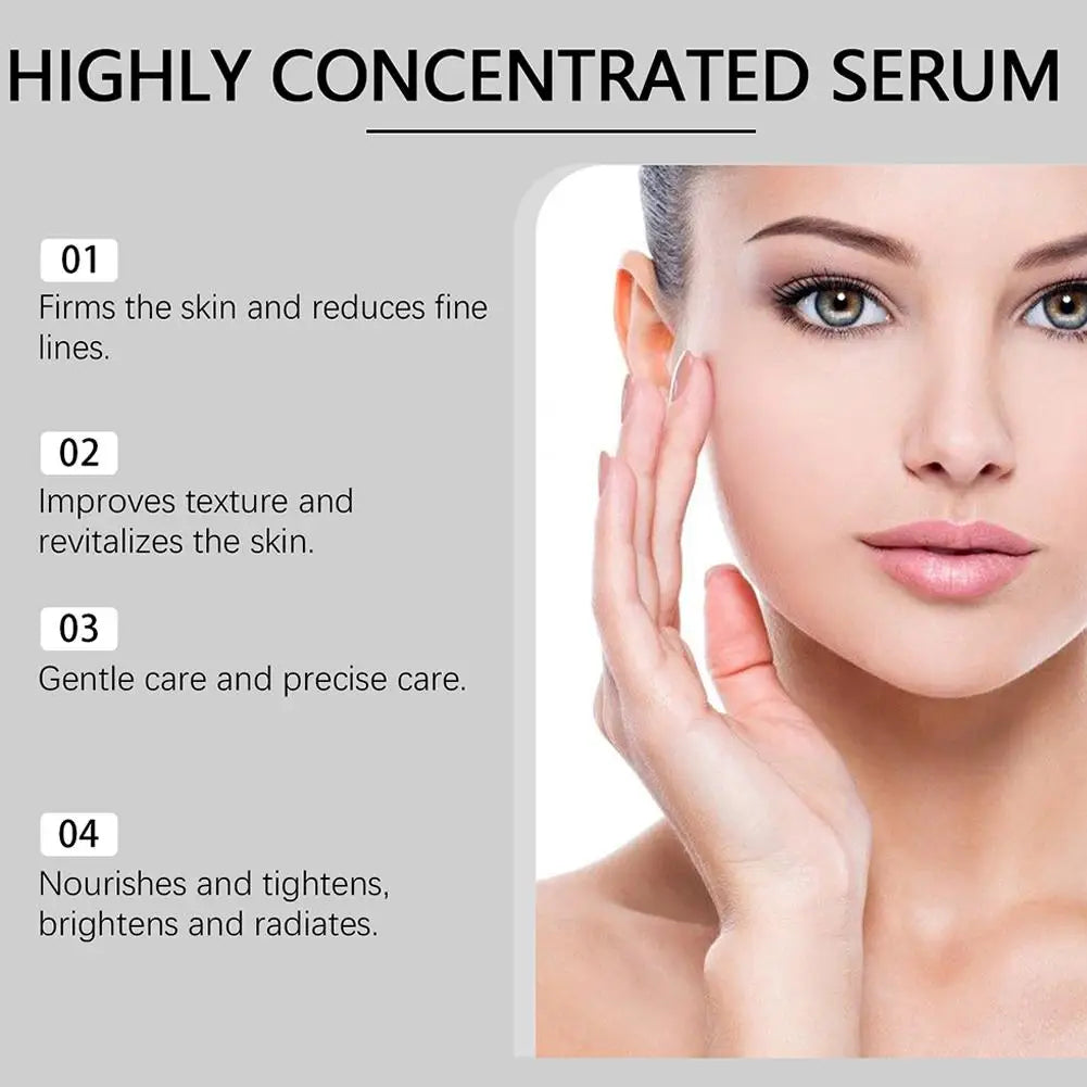 Daily Firming Facial Serum Deep Nourishing Fading Fine Lines Lifting Brightning Hydrating Skin Care Serum For Women