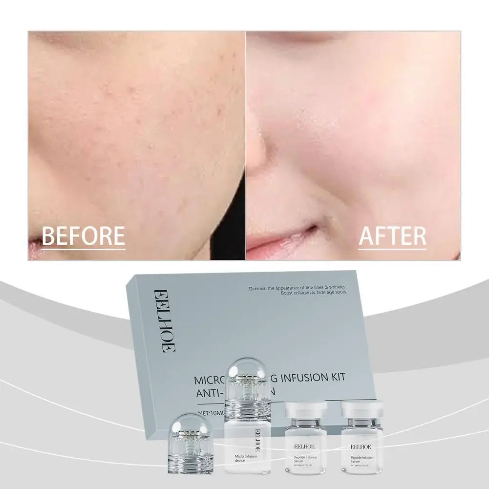 1/2Box Hyaluronic Acid Facial Set Gently hydrating and nourishing skin roller cleansing facial skin set Skin Care