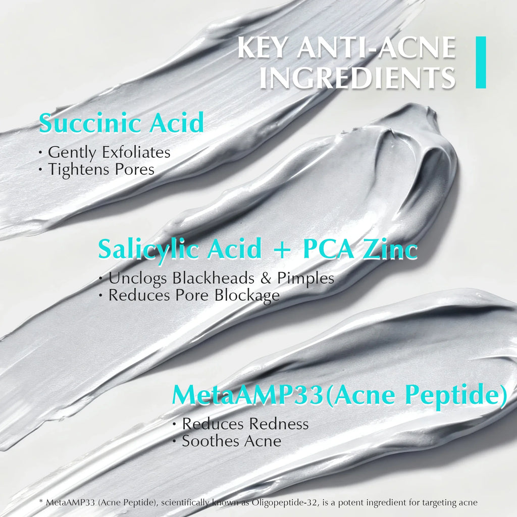 Oil-Balancing Deep Cleansing Mud Mask – Witch Hazel, Centella & Blue Lotus for Smooth-Looking Pores & Sebum Balance