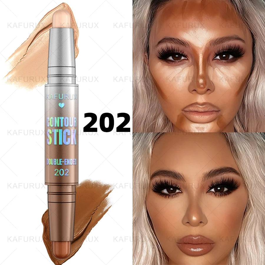 Dual‑Ended Contour Stick – Seamless Sculpting & Concealer for Flawless Definition