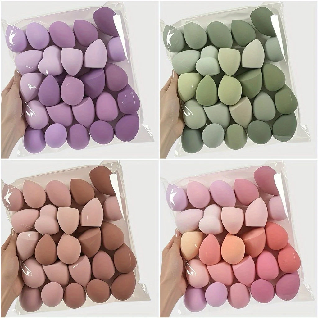 8PCS Professional Makeup Sponge Set – Hydrophilic, Assorted Shapes, Perfect for Powder & Liquid Foundation