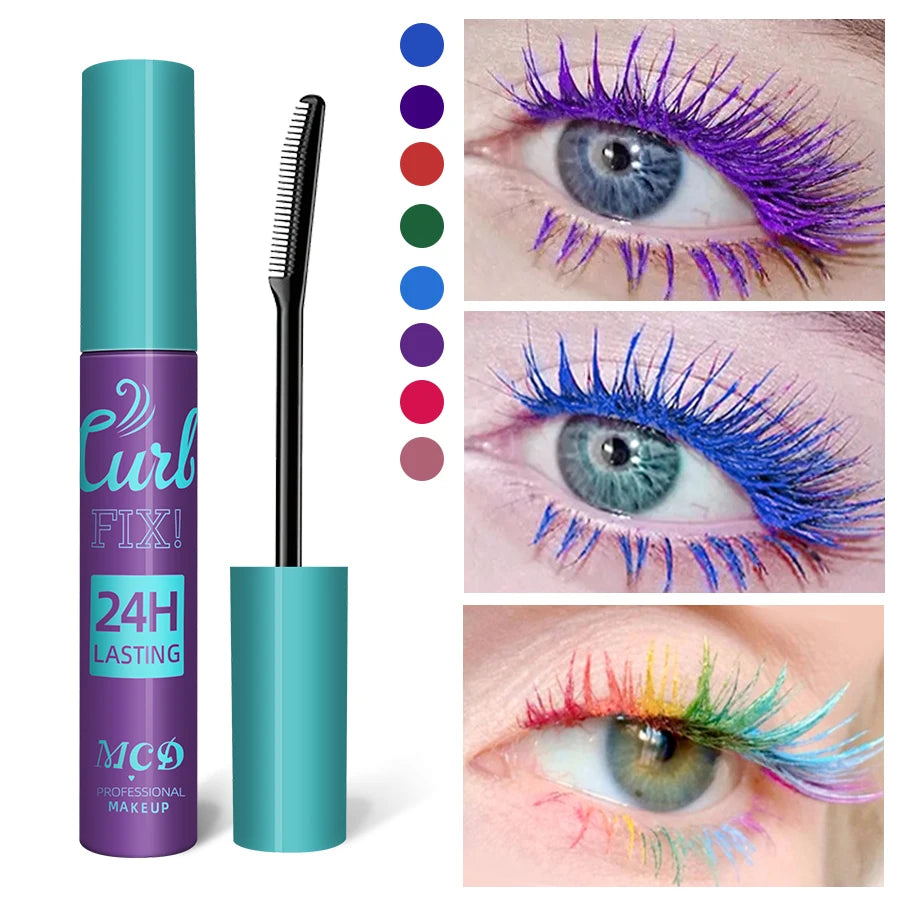 Colorful Lash Mascara – Waterproof, Fast‑Drying & Long‑Lasting Curl