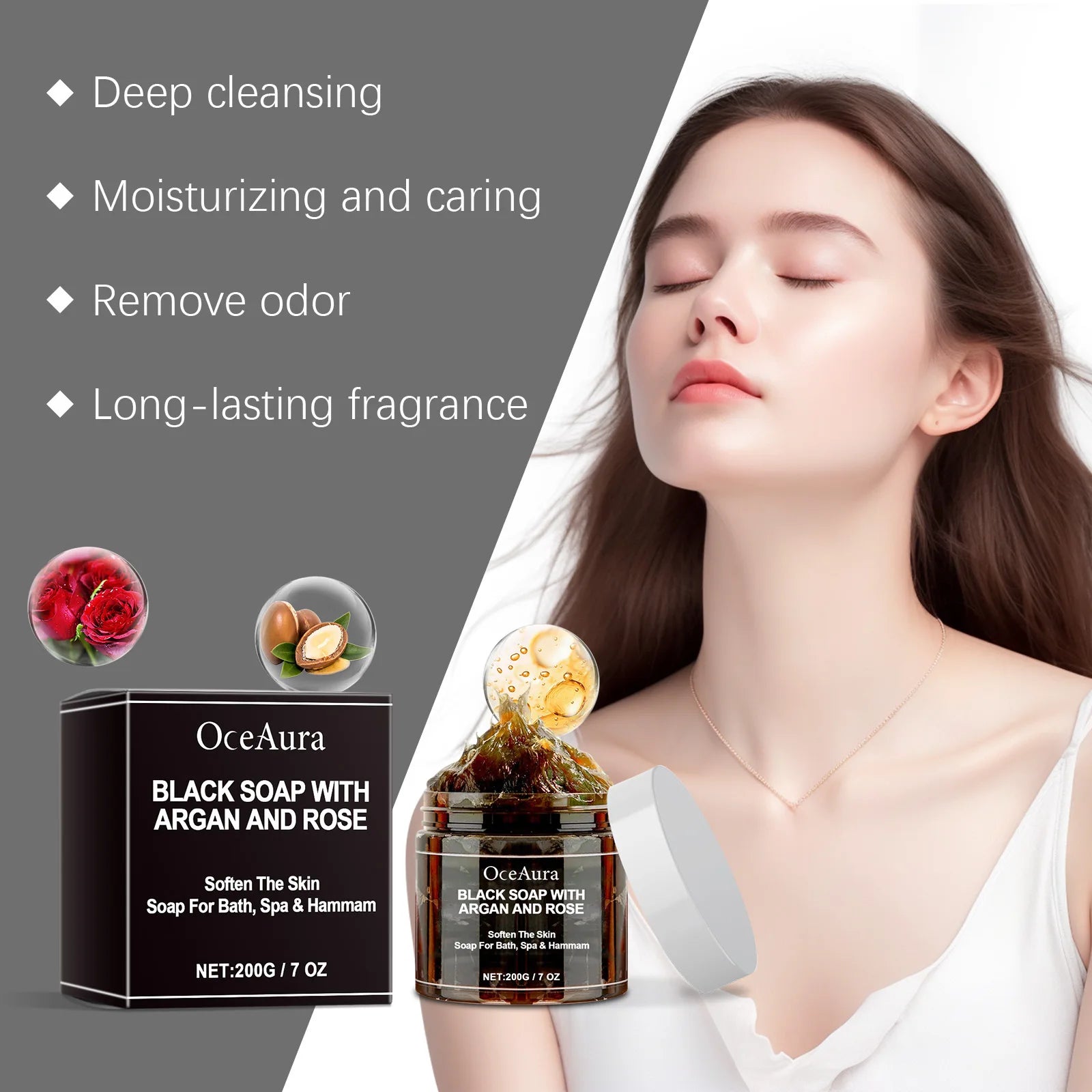 Black Soap Exfoliating Scrub – Deep Clean & Brighten Skin