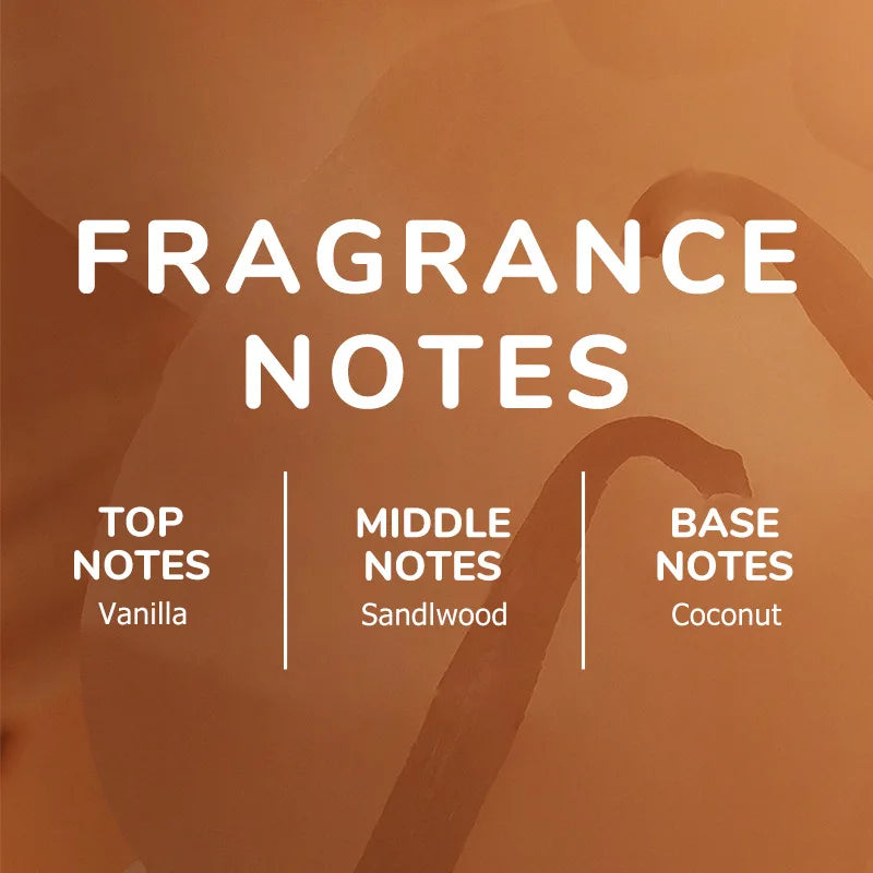 KOEC Vanilla Coconut Spray Perfume Refreshing Moisturizing Premium Dragon Fruit Floral Women's Perfume Triple Fragrance 50ml