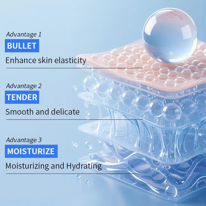 Polypeptide Collagen Essence Cream Moisturizing Firming Elastic Tender Filling Fine Lines Nourishing Facial Skin
