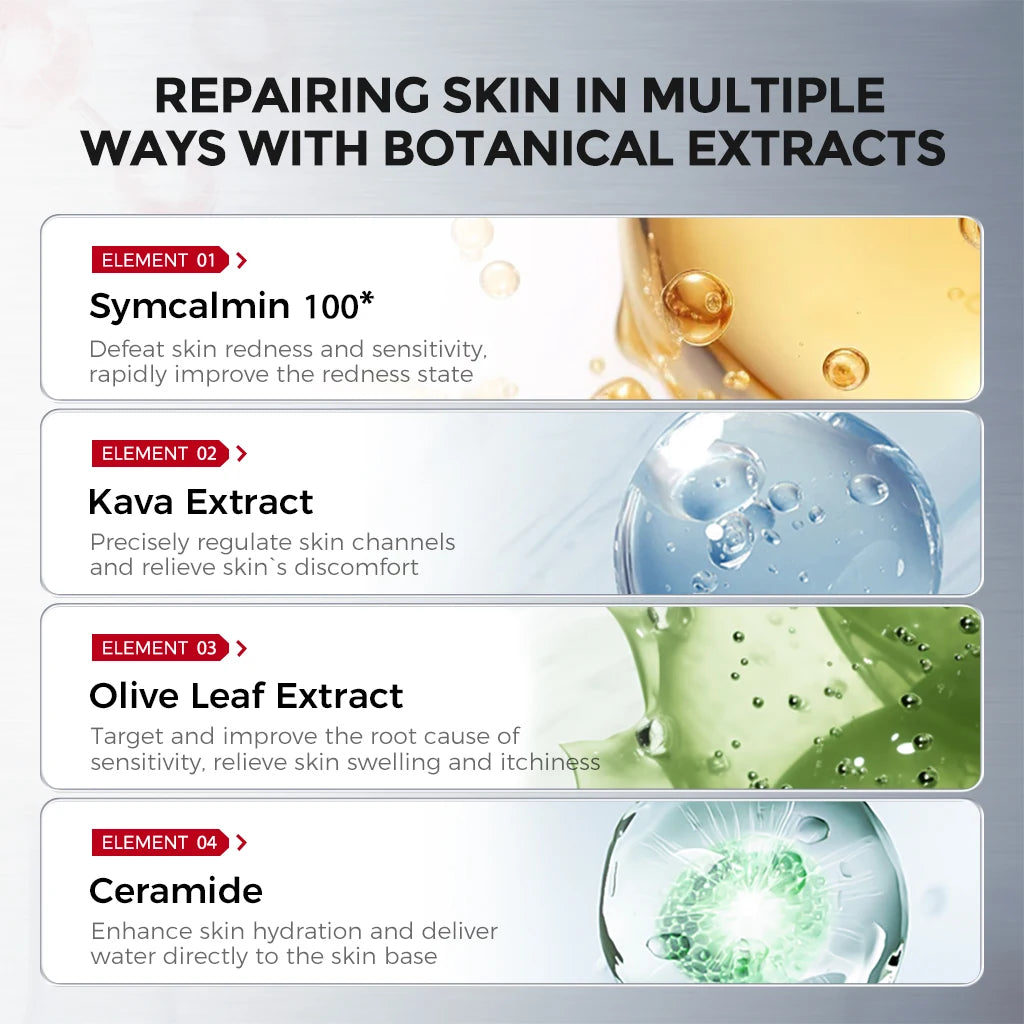 Vitamin B5 Serum – Panthenol + Ceramides + Squalane, Hydrating Soothing Essence for Sensitive Skin & Barrier Support