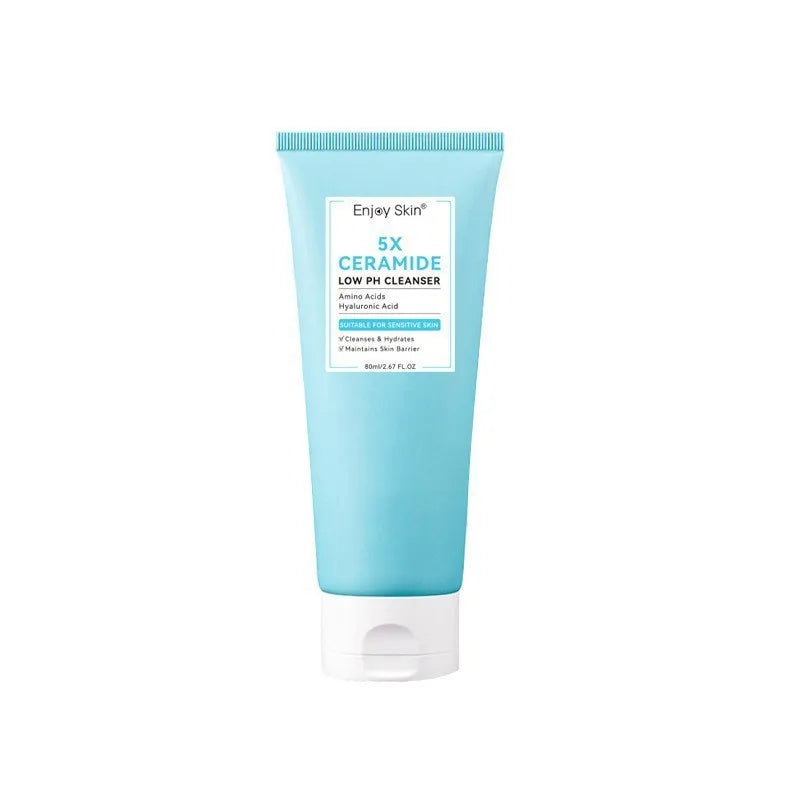 Ceramide Facial Skincare Series – Soothing Toner, Moisturizing Cream, Low‑pH Cleanser, Barrier Serum & Hydration Gel
