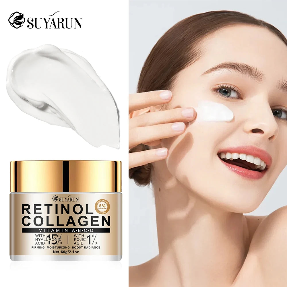 Brightening Collagen Moisturizer – Kojic Acid & Hyaluronic Acid Formula