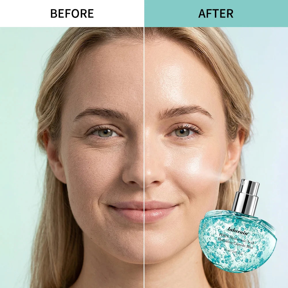 PDRN Collagen Glow Facial Serum Spray Instant Plumping Firming Deep Moisture Hydrating Face Mist  Korean Skincare