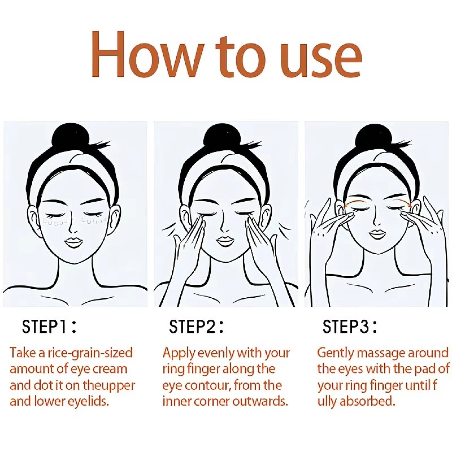 Water ice levin Retinol Eye Cream Firming Moisturizing Anti-Aging with Hyaluronic Acid Collagen Volume Revive Care