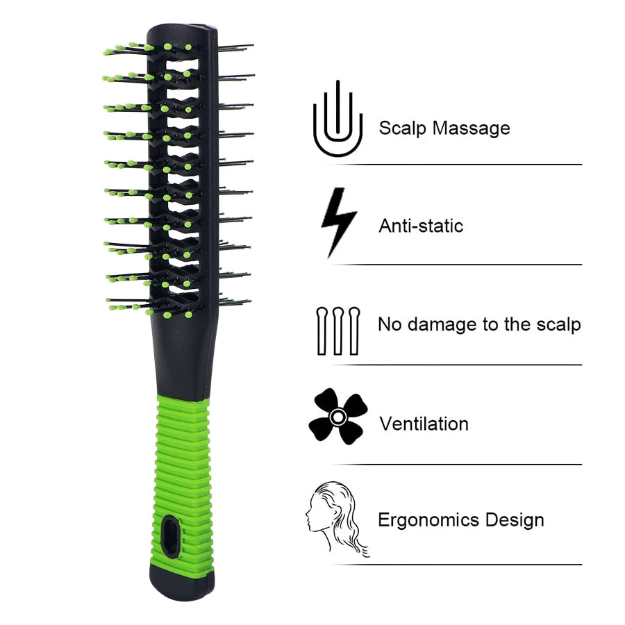 Salon Hairdressing Comb Scalp Massage Brushes Professional Women Wet Curly Hair Brushes Fluffy Shape Tools Barber Accessories