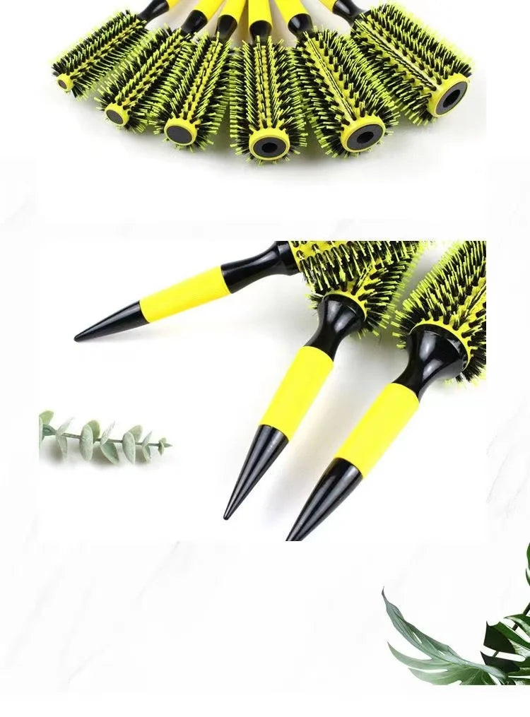 Salon Styling Round Comb Woman Hair Curlerl Professional Hairdresser Curling Combs Barbershop Hairdressing Tools Accessories