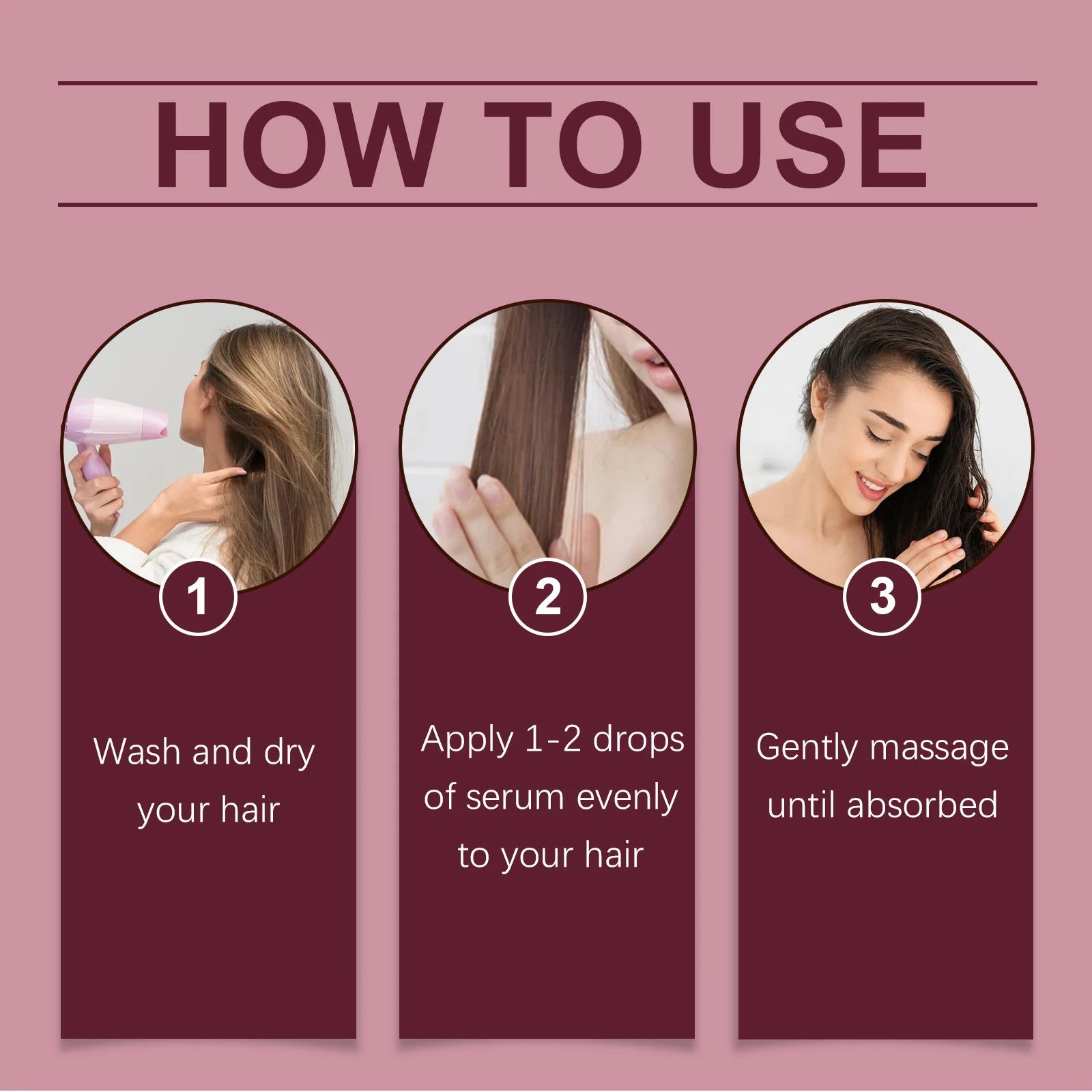 Batana Oil Shampoo Deep Cleaning Moisturizing Smooth Anti Frizzy Repair Damaged Hair Regulate Scalp Oil Regrowth Hair Care Set
