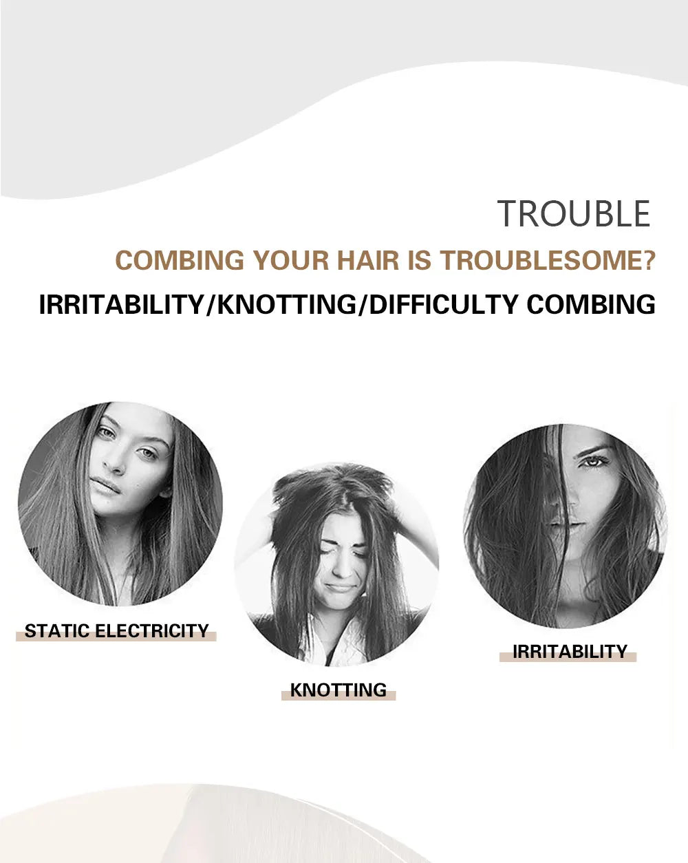 Hair Salon Round Rolling Hairdressing Comb Professional Women Straight Curly Combs Barbershop Curling Styling Tools Supplies