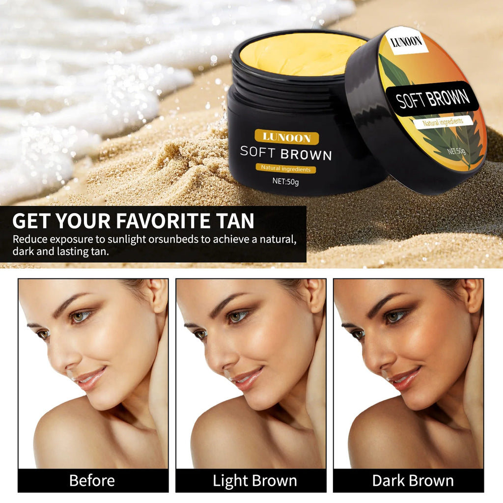 Self‑Tanning & Suntan Shield Cream – Long‑Lasting Face & Body Bronzer for a Natural Sun‑Kissed Glow