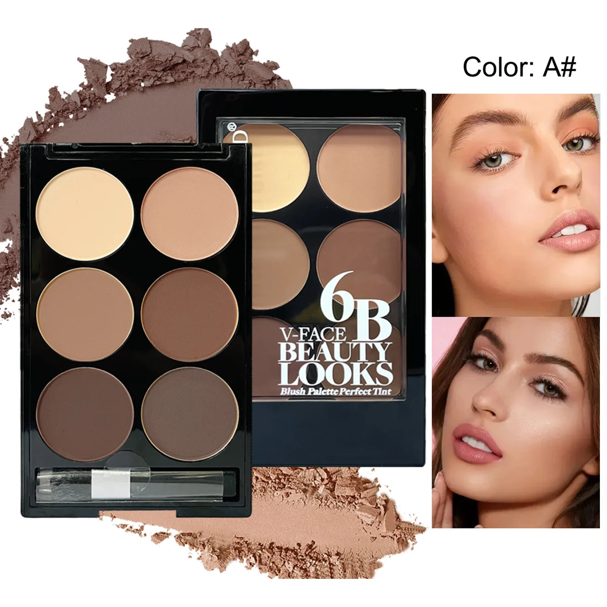 Face Shadow Contouring Powder Makeup Palette