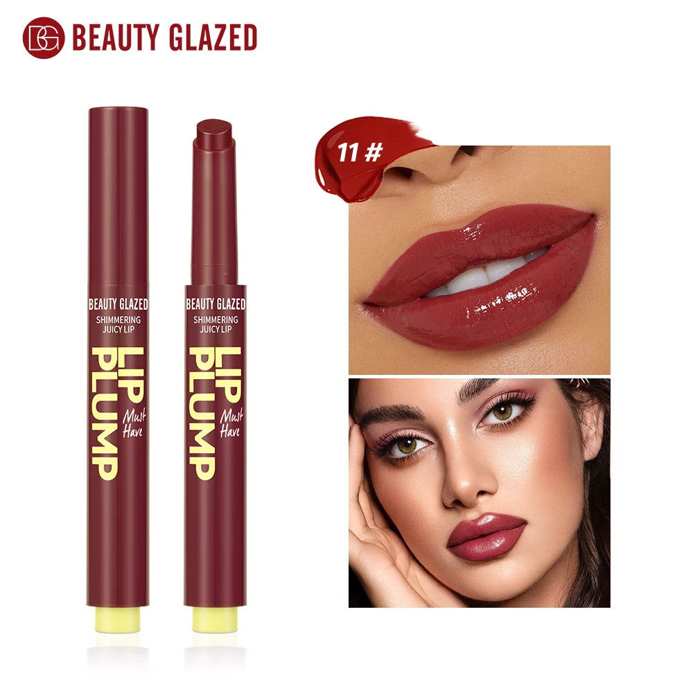 Beauty Glazed 12 Color Shimmering Juicy Lipstick