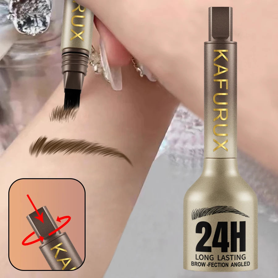 3D Waterproof Eyebrow Dye Pencil – Long‑Lasting, Anti‑Smudge Natural Brow Cream