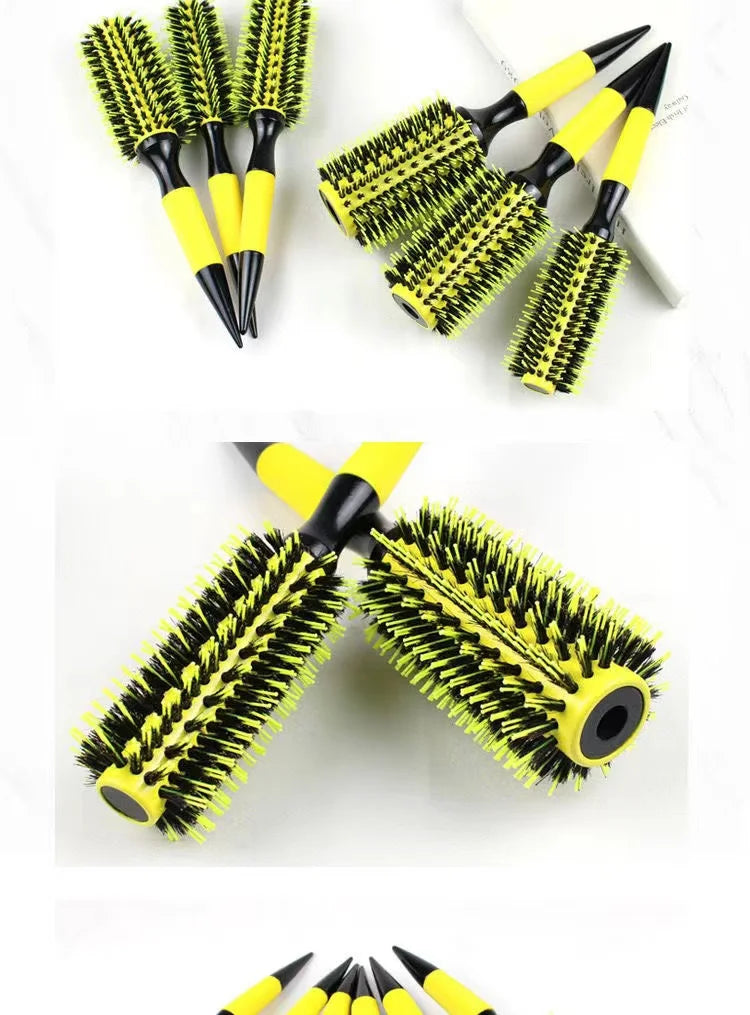 Salon Styling Round Comb Woman Hair Curlerl Professional Hairdresser Curling Combs Barbershop Hairdressing Tools Accessories