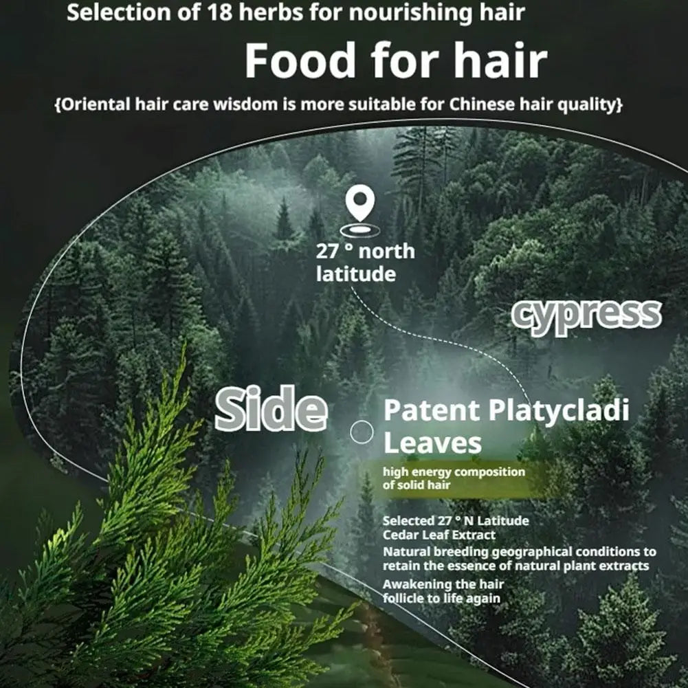 1/3PCS Grass & Platyclades Natural Herbal Shampoo Soap Strengthens Roots Controls Oil Cleanses Scalp Hair Growth Hair Soap