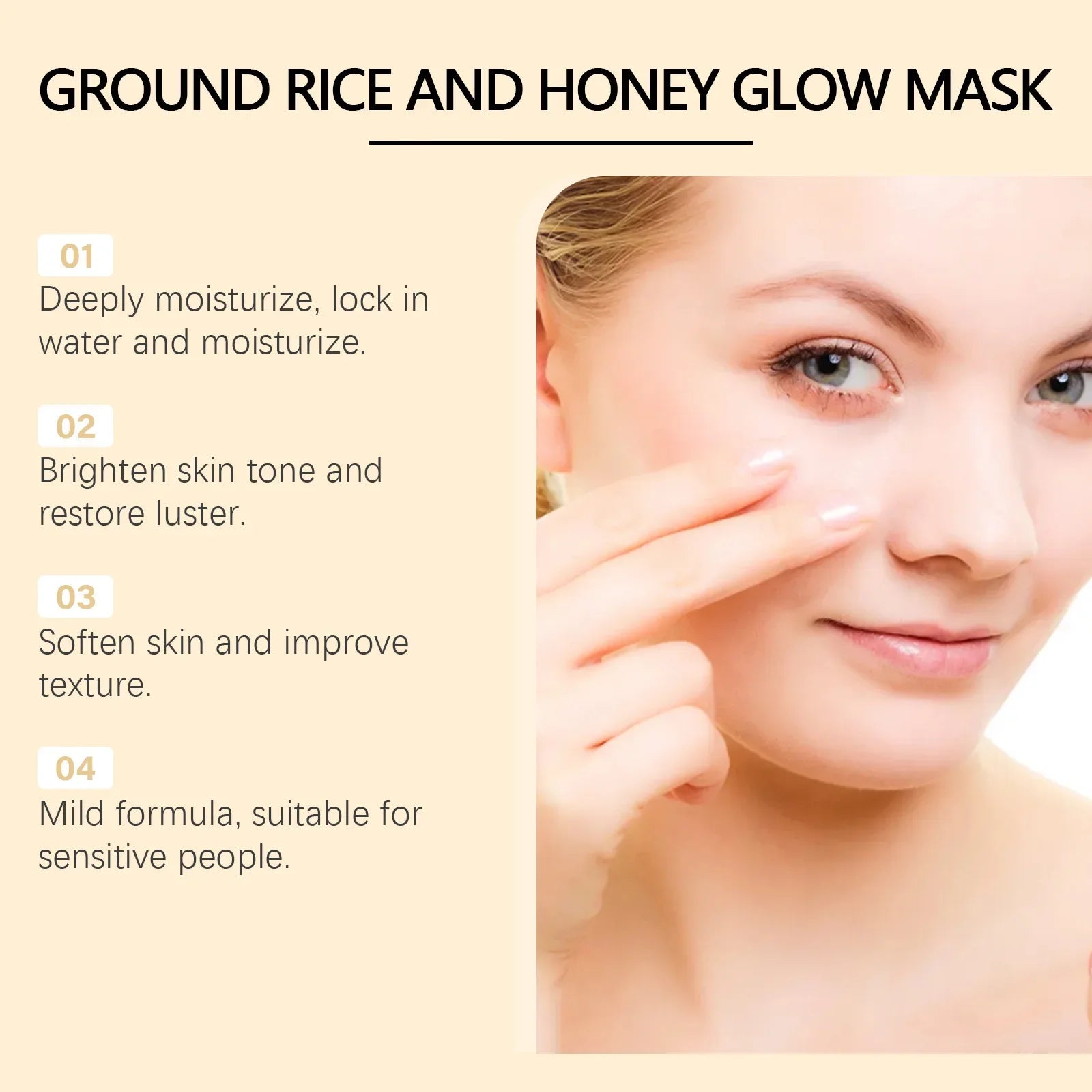 Rice & Honey Face Mask - Skin Care